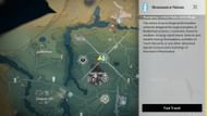 Wuthering Waves Tempest Mephis' location on the map (Image via Kuro Games)